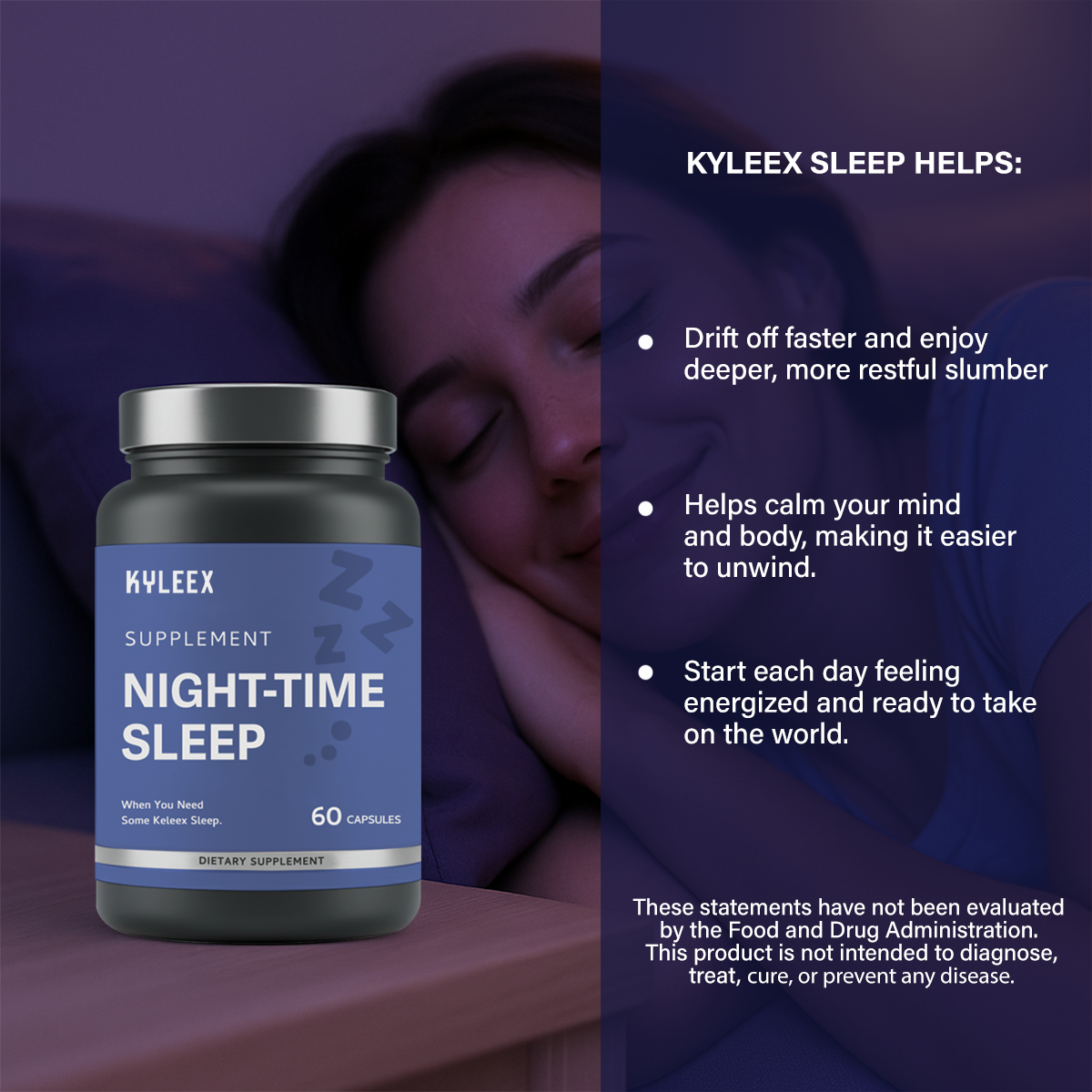 KYLEEX® SLEEP - Best OTC Sleep Aid Supplement
